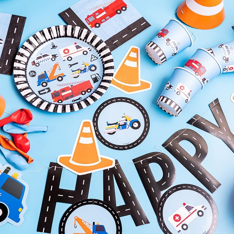 Construction Theme Party Bunting
