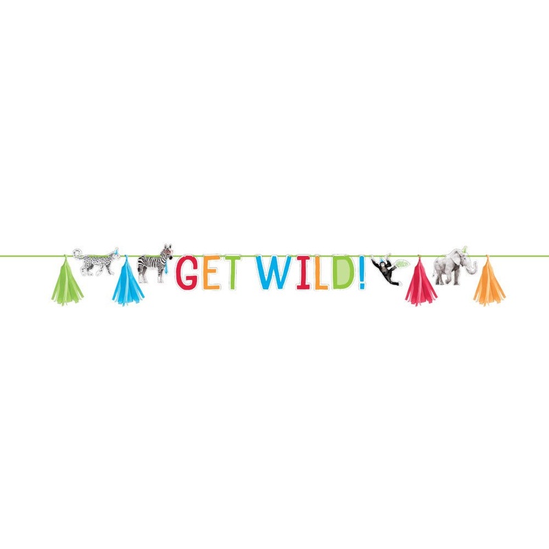 Party Animals Birthday Banner