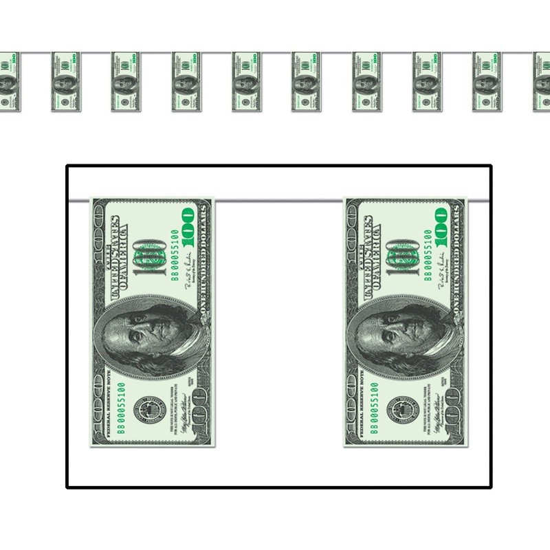 BANNER - $100 BILL PENNANT