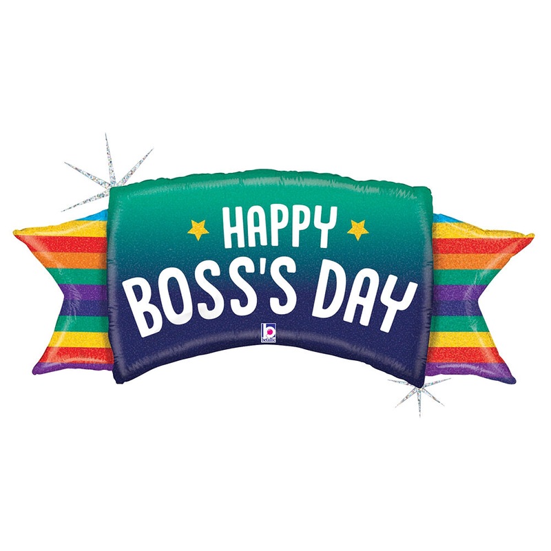 Boss's Day Banner 46" Balloon