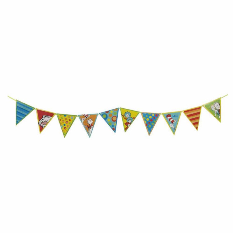 DR SEUSS PENNANT BANNER