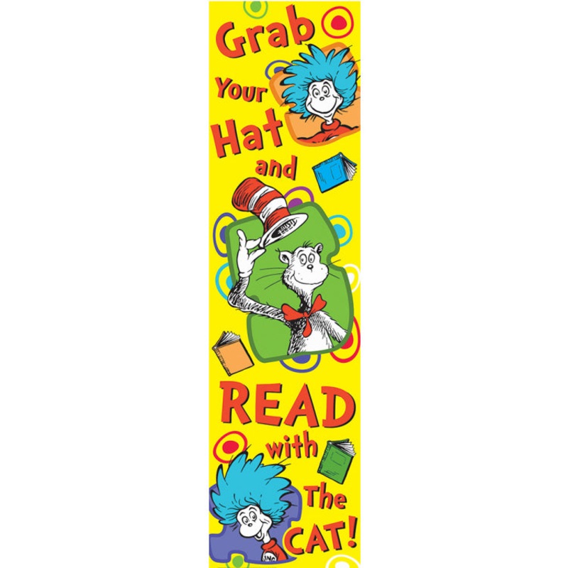 DR SEUSS VERTICAL BANNER