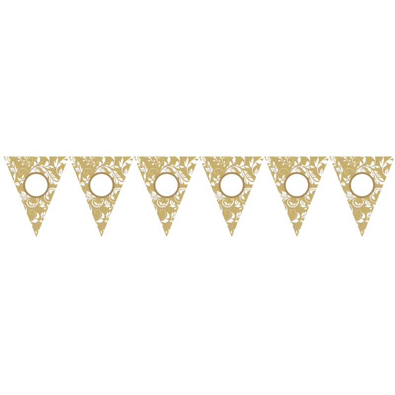 GOLD PERSONALIZED BANNER KIT