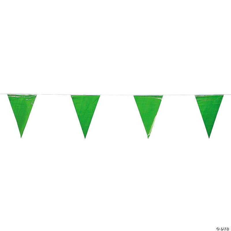 Green Pennant Banner 100