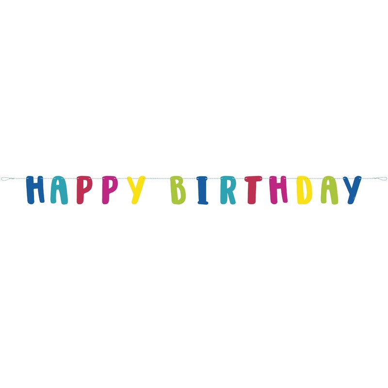 Happy Birthday Letter Banner 6ft
