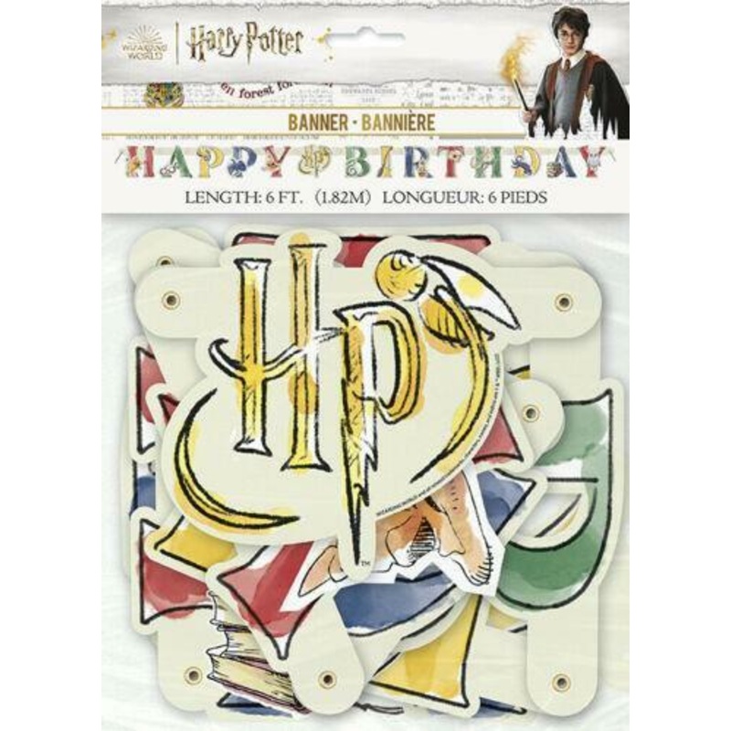 Harry Potter Birthday Banner