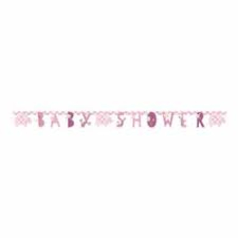 Pink Elephant Jointed Banner