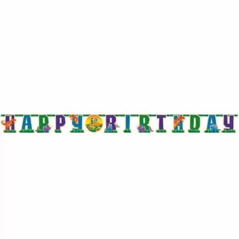 Prehistoric Party Add Age Banner