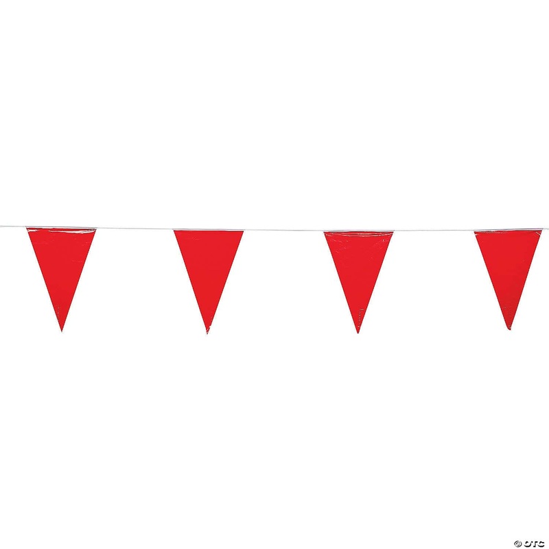 Red Pennant Banner 100