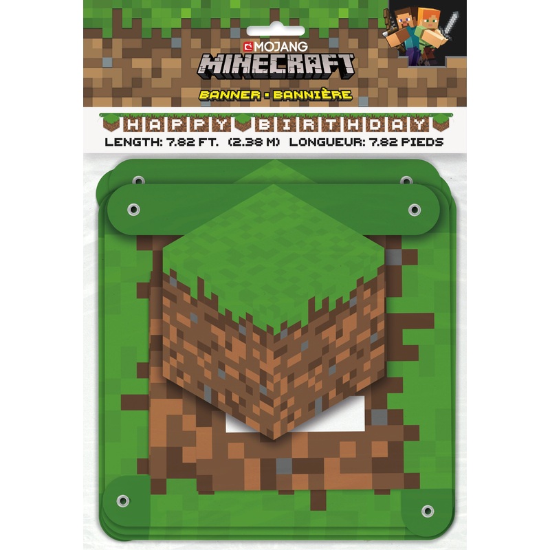 Birthday Banner Minecraft