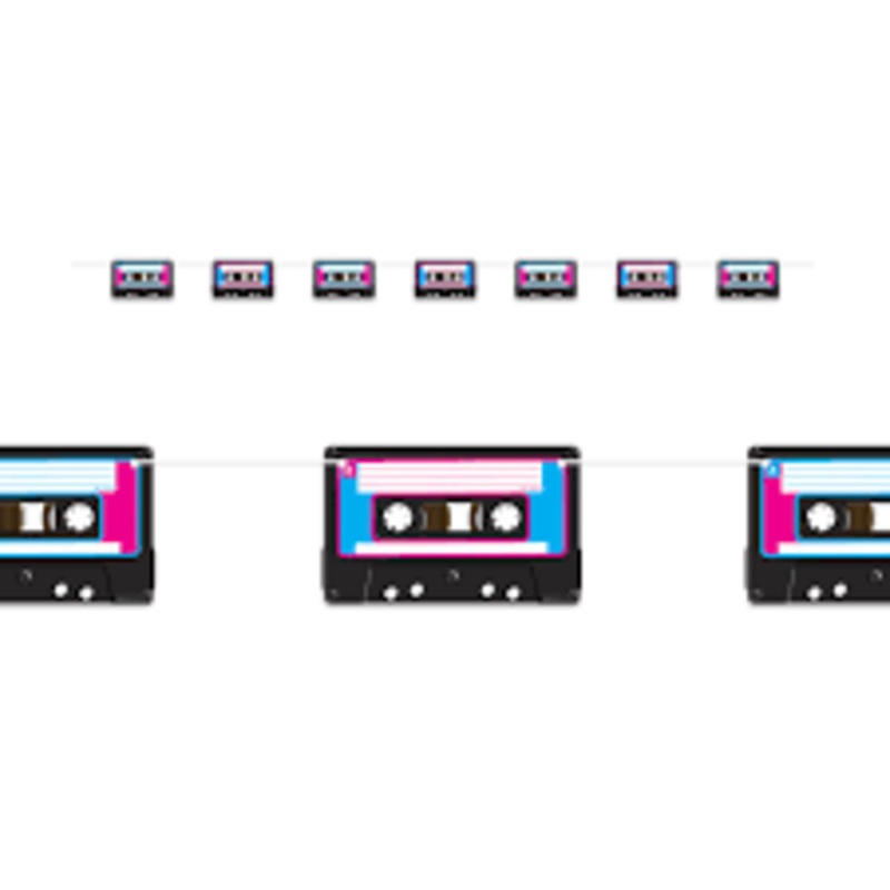 Cassette Tape Banner