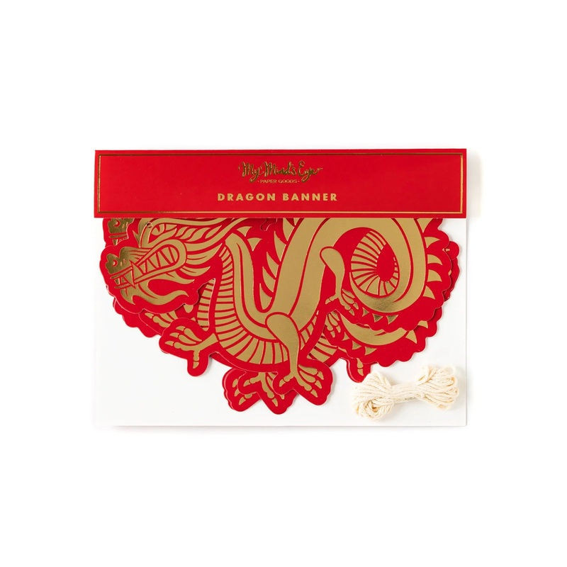 Chinese New Year Dragon Banner