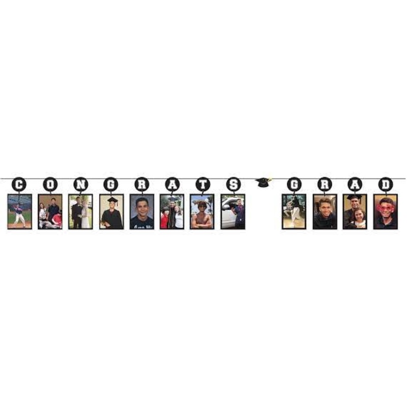 Congrats Grad Photo Garland