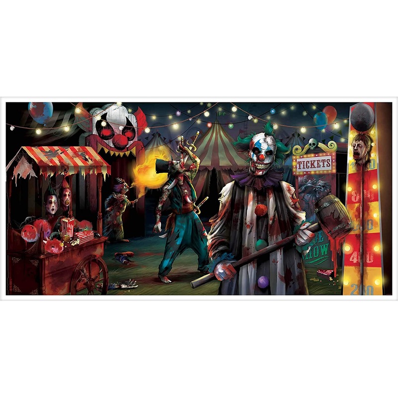 Creepy Circus Sideshow Banner