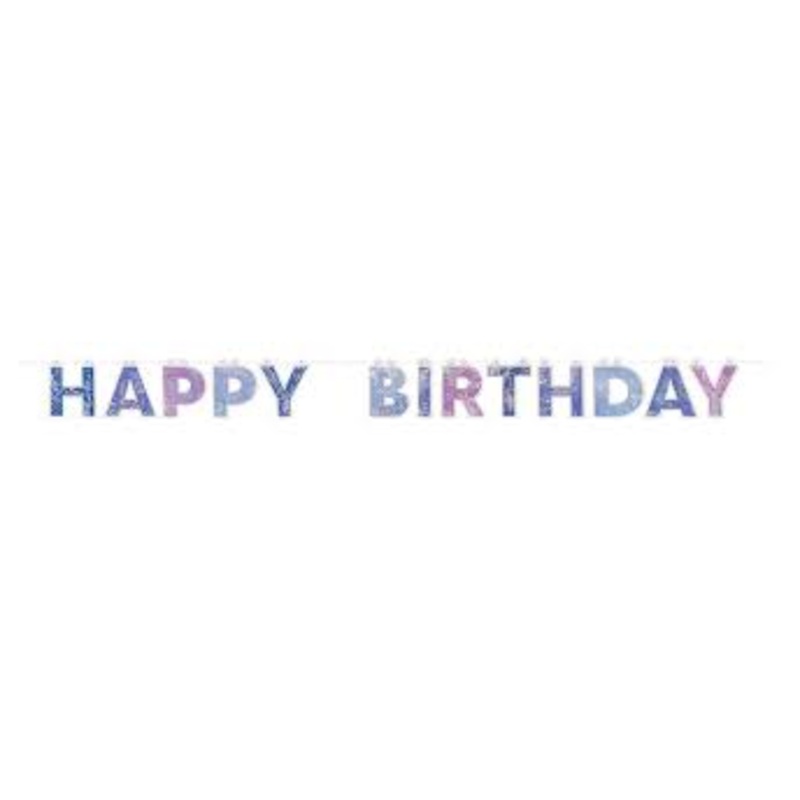 Galaxy Happy Birthday Banner