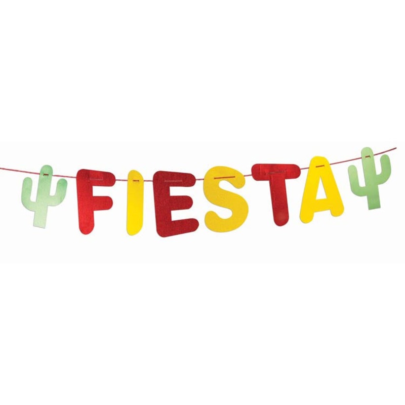 Glitter Fiesta Banner 5.9ft