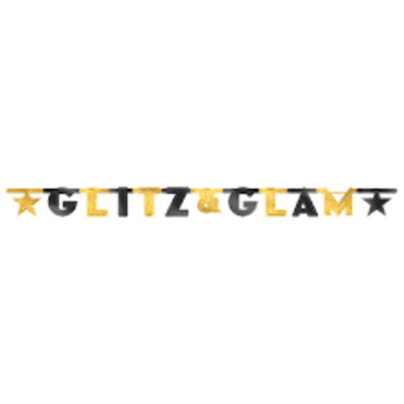 Glitz & Glam Letter Banner