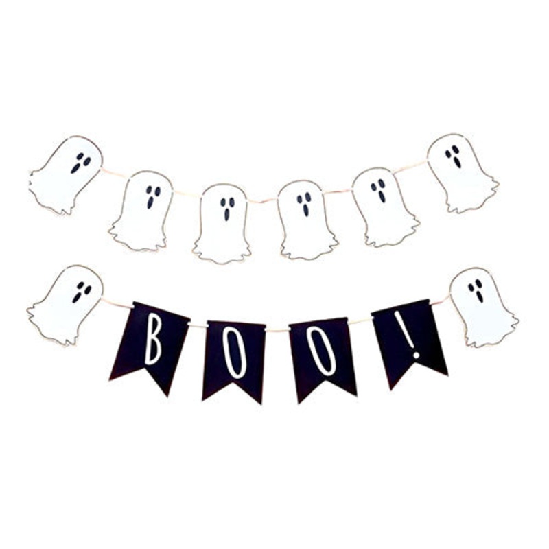 Halloween Boo Ghost Banner