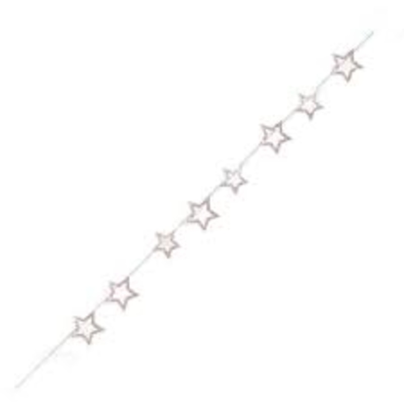 Iridescent Star Garland
