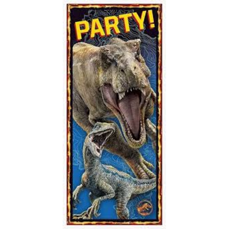 Jurassic World Door Cover