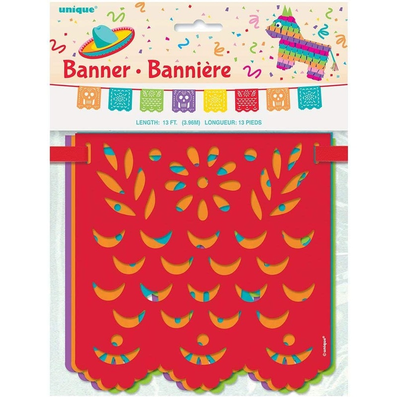 Multicolor Block Fiesta Banner