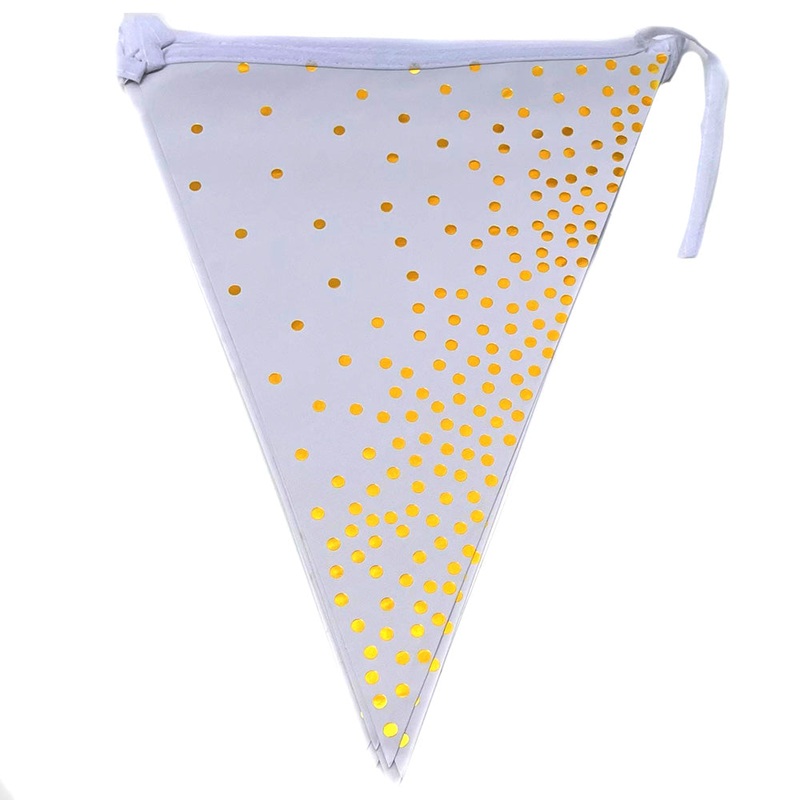 Polka Dots Theme Glossy Banner