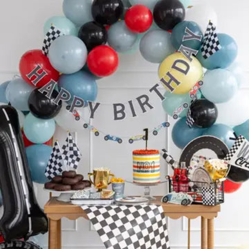 Race Car Party Banner Set