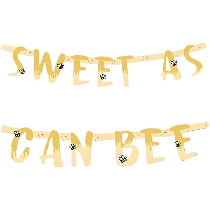 Sweet As Can Bee Banner 5FT