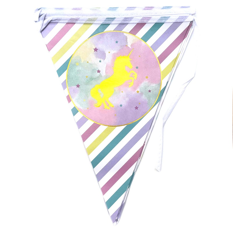 Unicorn Theme Glossy Banner