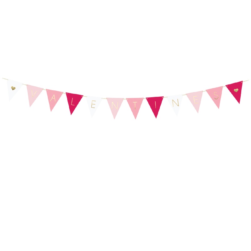 Valentine's Bunting Banner