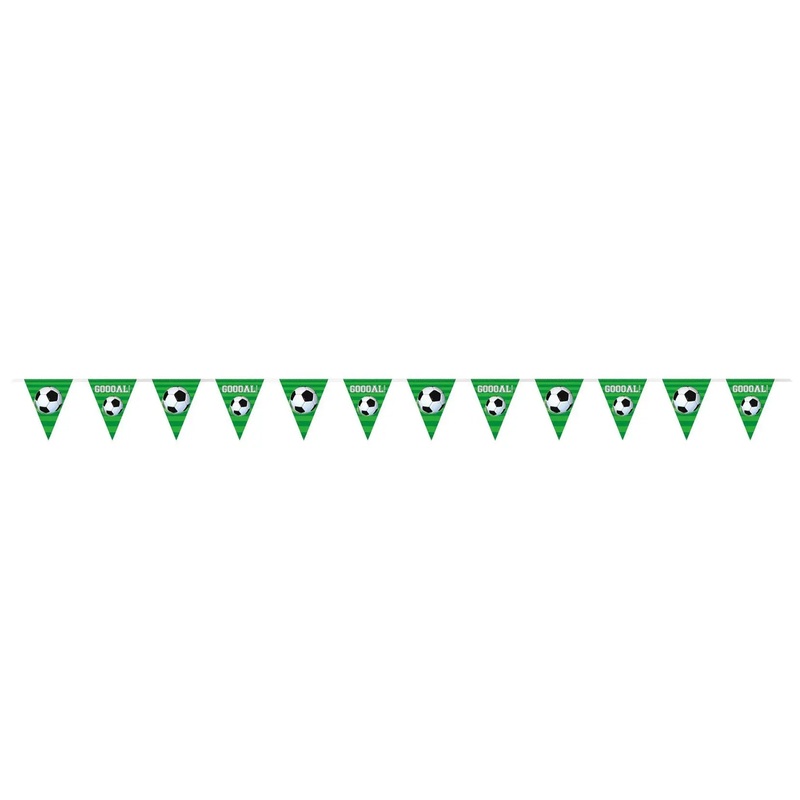 3D Soccer Flag Banner