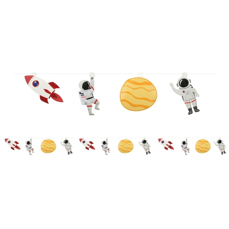 4.5m Space Party Garland Banner