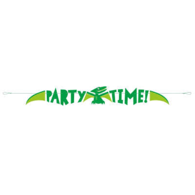 Blue & Green Dinosaur Banner