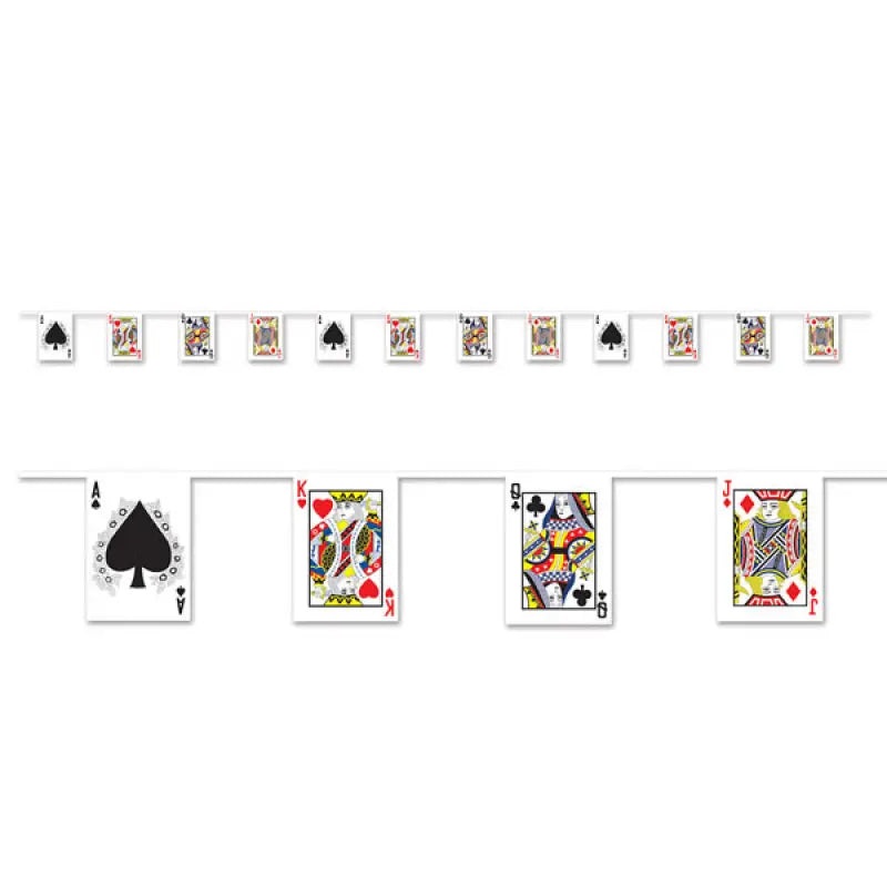 Casino Playing Card Banner