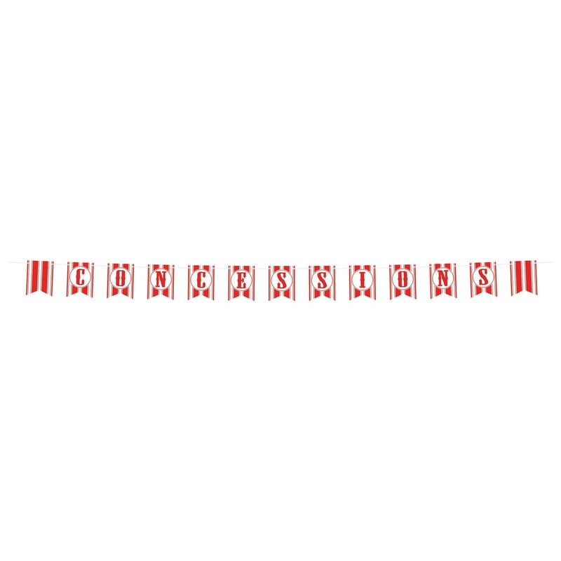 Concessions Party Pennant Banner