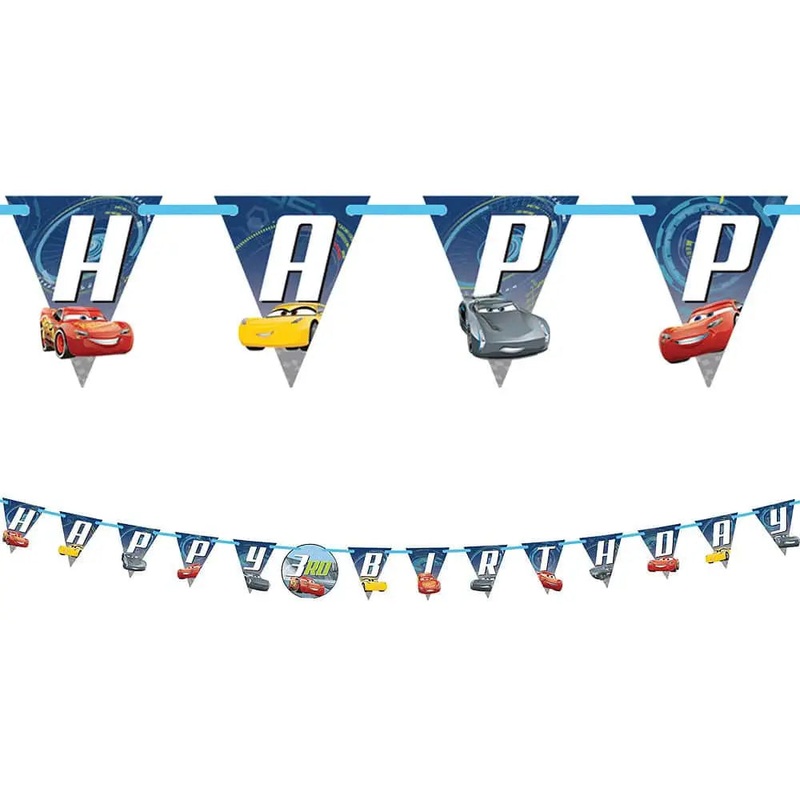Disney Cars 3 Add an Age Banner