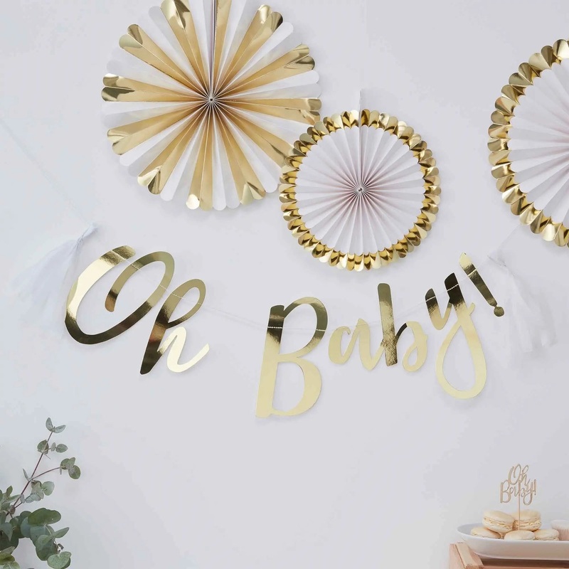 Ginger Ray Oh Baby! Banner