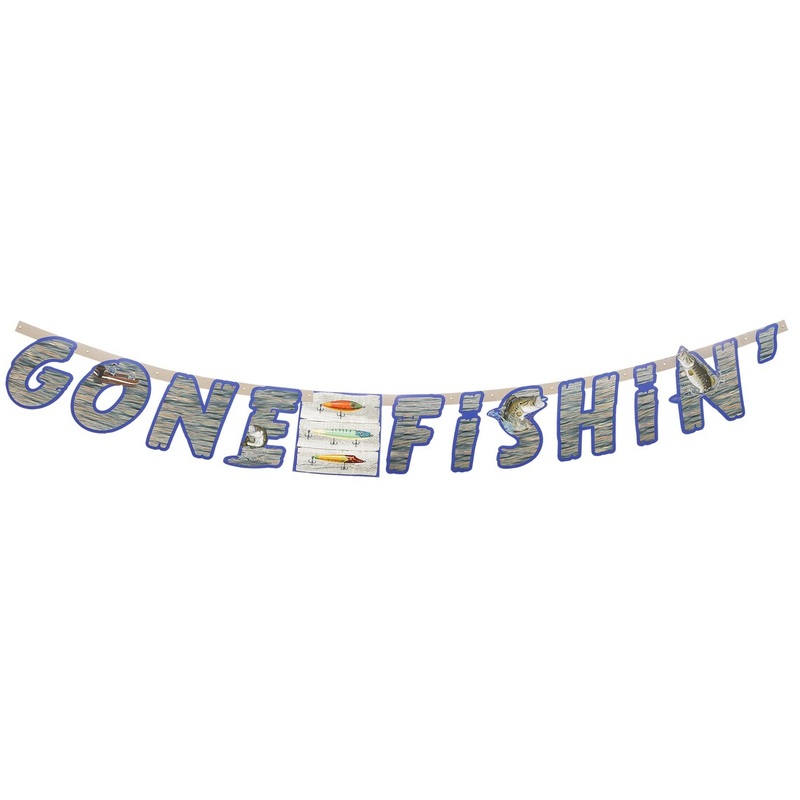 Gone Fishin' Banner | Retirement