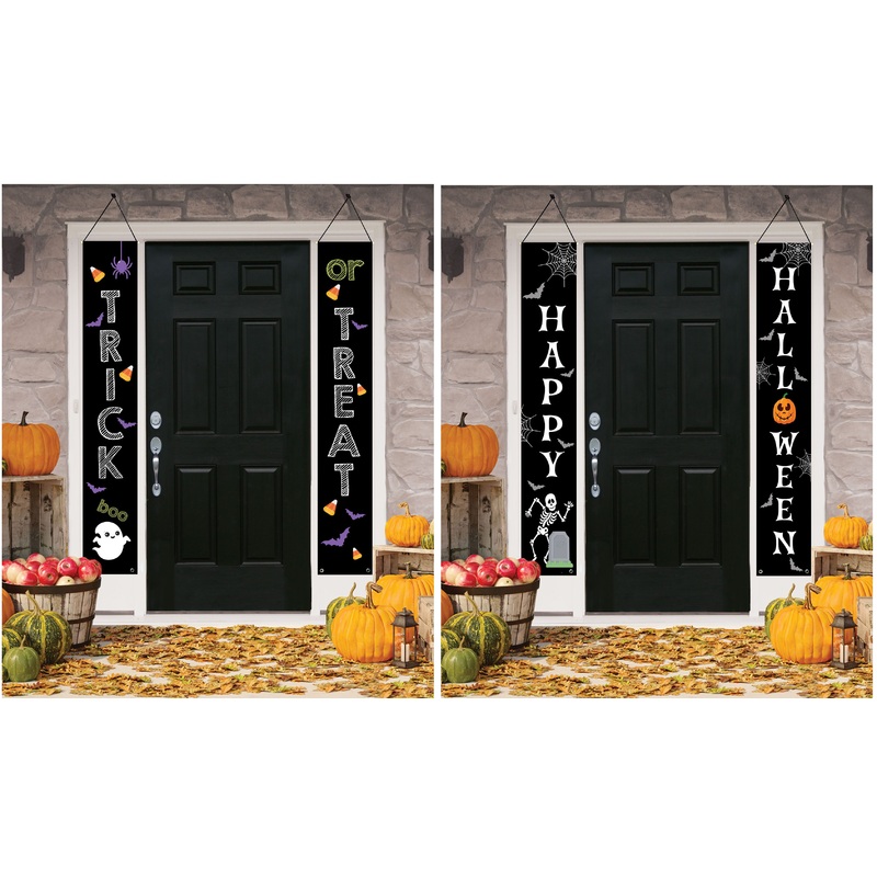 Halloween Home Door Banner