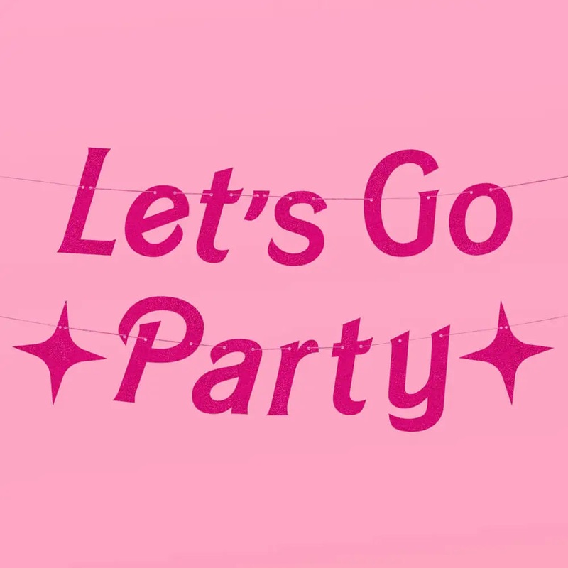 Let's Go Party Banner