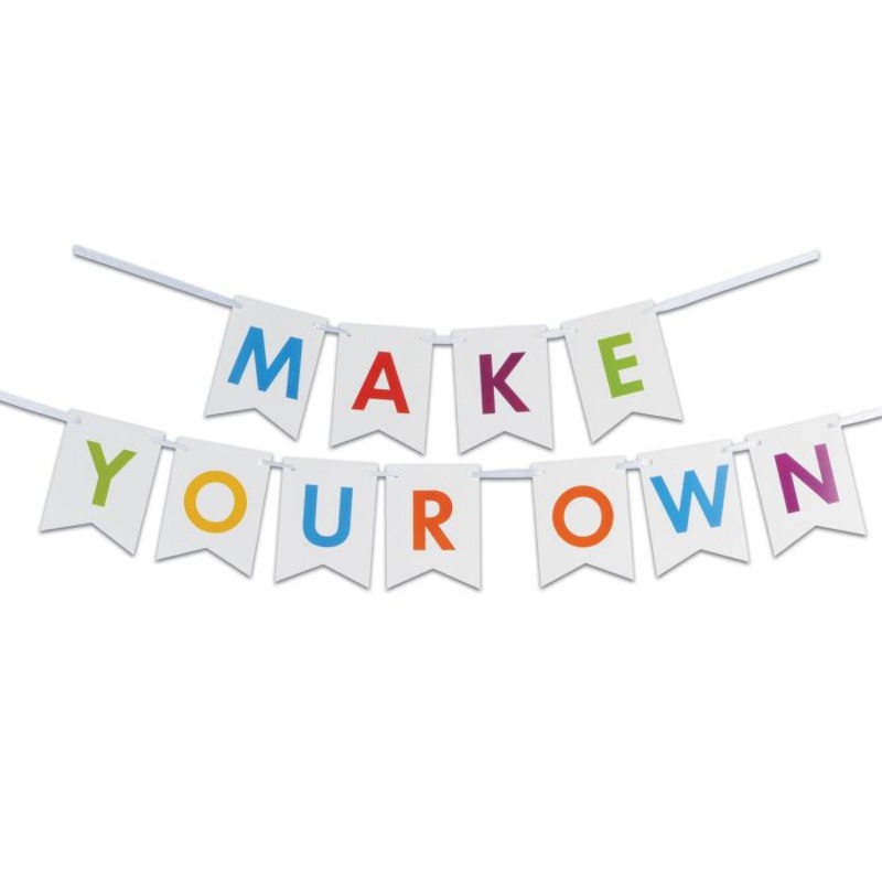 Make Your Own Letter Banner Kit