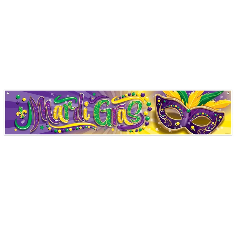 Mardi Gras Banner (12 Packages)