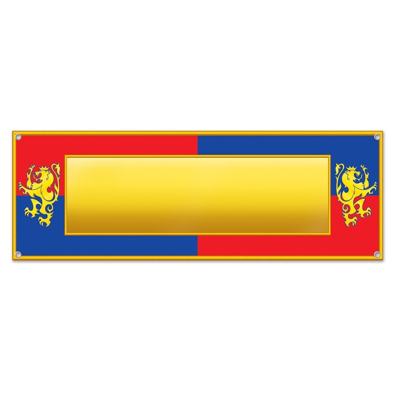 Medieval Sign Party Banner