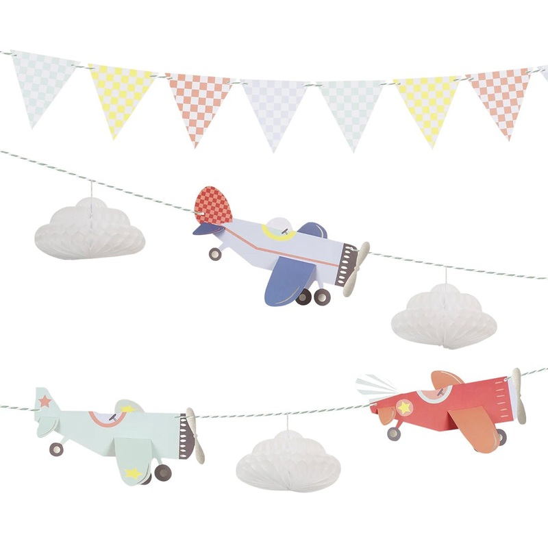 Meri Meri Party Airplane Banner