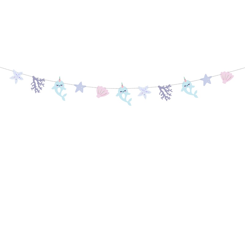 NARWHAL UNDER THE SEA BANNER