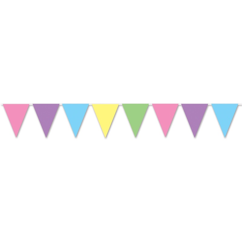 Pastel Party Pennant Banner