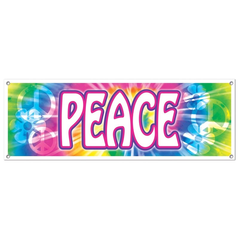 Peace Sign Banner | Decades