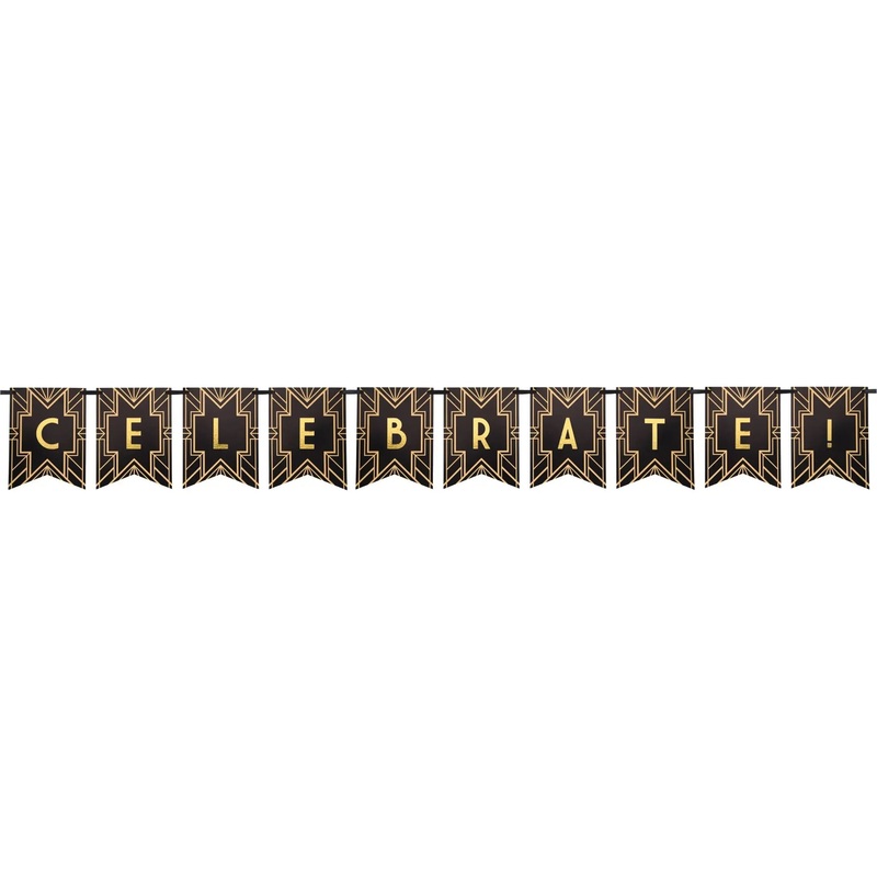 Roaring 20's Celebrate Banner