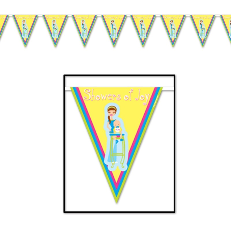 Showers Of Joy Pennant Banner