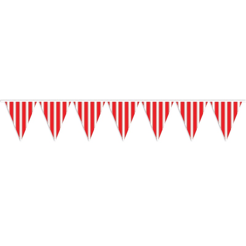 Striped Party Pennant Banner